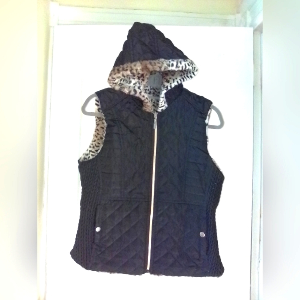 Black Puffer Vest